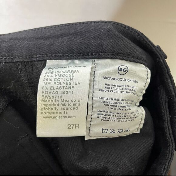 AG Adriano Goldschmied The Prima Cigarette Raw Hem Jeans 27 - Picture 5 of 7